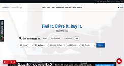 Desktop Screenshot of frontierchryslerdodgejeep.com